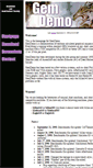 Mobile Screenshot of gemdemo.atari.org