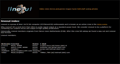 Desktop Screenshot of lineout.atari.org