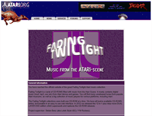 Tablet Screenshot of fading-twilight.atari.org